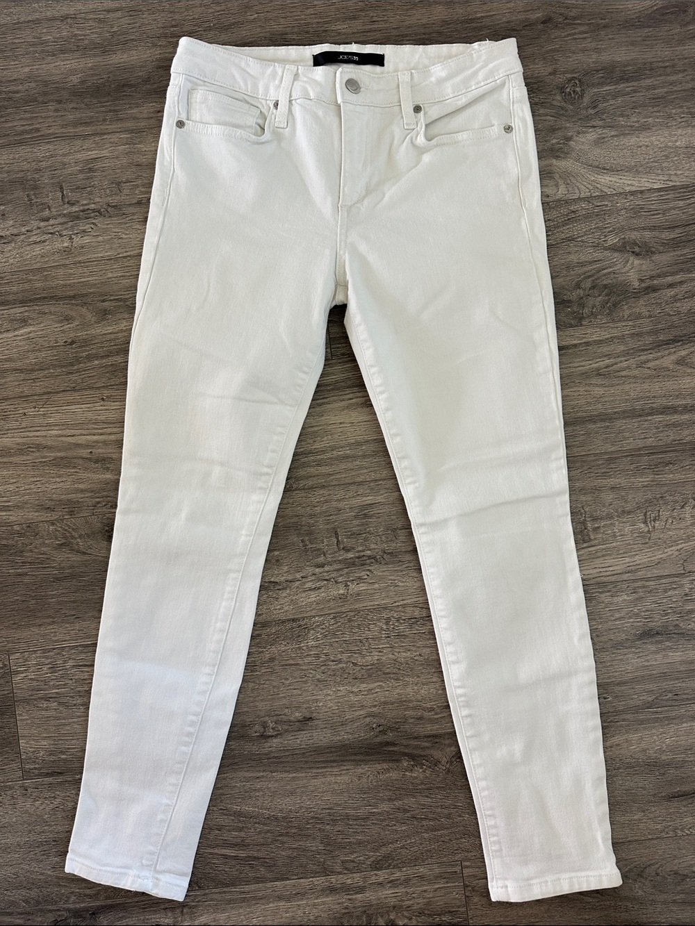 Joe's Jeans White Skinny Stretch Jeans